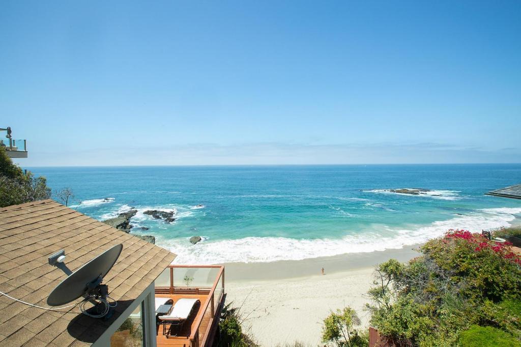 Ocean Front Beach House! Private Stairs To Sand! Villa Laguna Beach Exterior foto