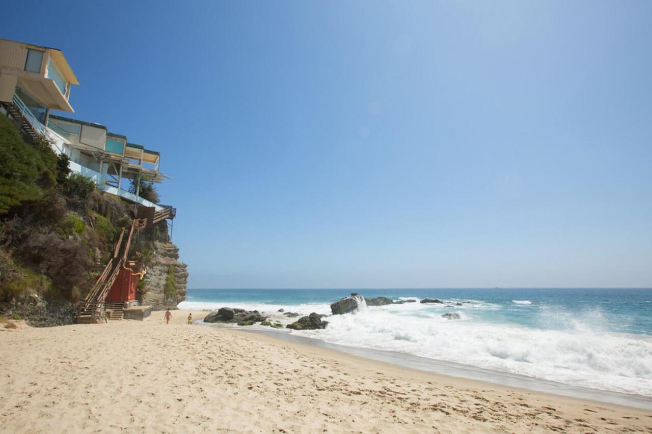 Ocean Front Beach House! Private Stairs To Sand! Villa Laguna Beach Exterior foto