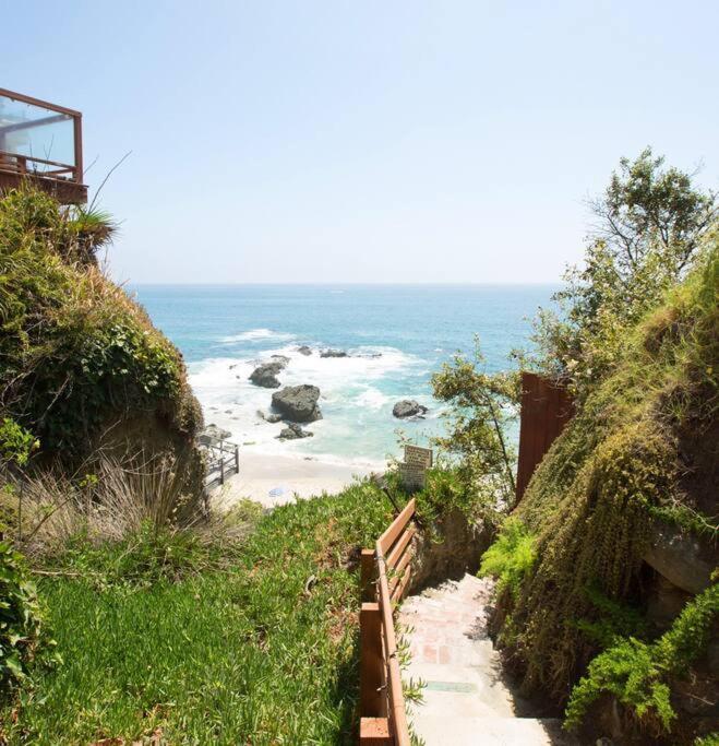 Ocean Front Beach House! Private Stairs To Sand! Villa Laguna Beach Exterior foto