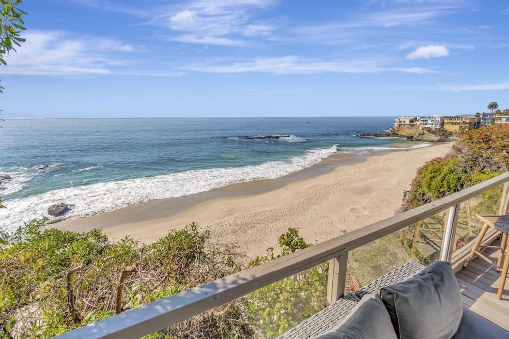 Ocean Front Beach House! Private Stairs To Sand! Villa Laguna Beach Exterior foto